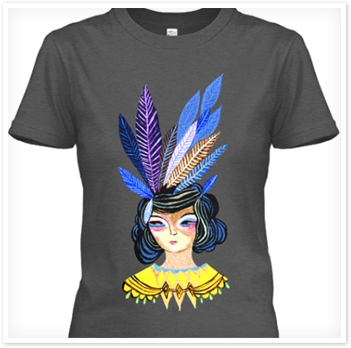 FEATHER POWER TEE